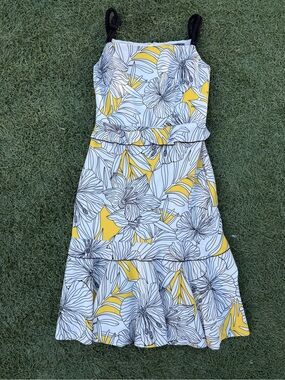 ✨ Alton Gray floral midi dress